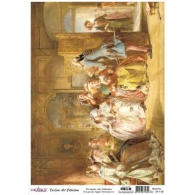 Model EL014 Deluxe Art Collection Pirinç Dekopaj 60x84cm